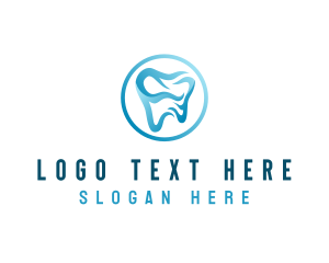Dental Implant - Tooth Dentistry Clinic logo design