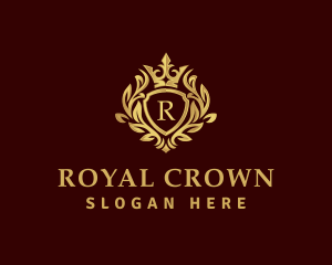 Crown Shield University  logo design