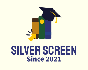 Graduate - Online Learning Books logo design