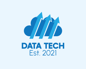 Database - Upload Cloud Application logo design