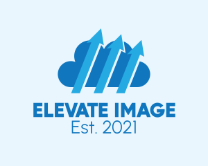 Upload Cloud Application  logo design