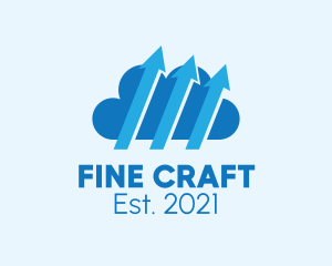 Upload Cloud Application  logo design