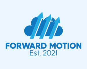 Progress - Upload Cloud Application logo design