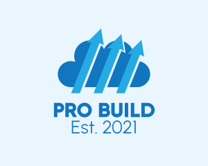 Upload Cloud Application  logo design