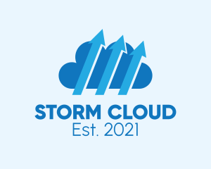 Upload Cloud Application  logo design