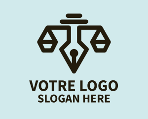 Office - Legal Pen Notary logo design