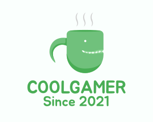 Tea - Green Monster Mug logo design