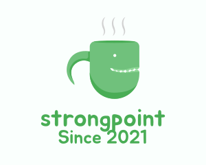 Tea - Green Monster Mug logo design