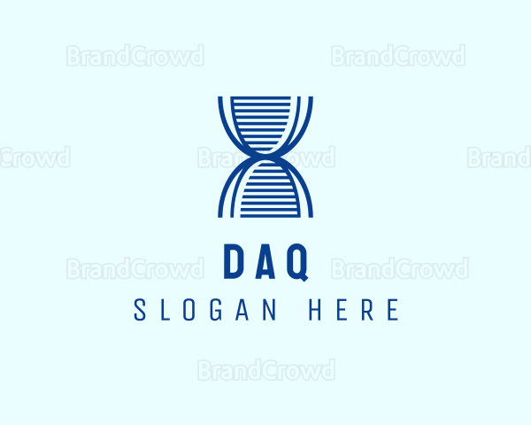 Blue Medical DNA Logo