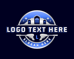 Cleaning - Pressure Washer Cleaning logo design