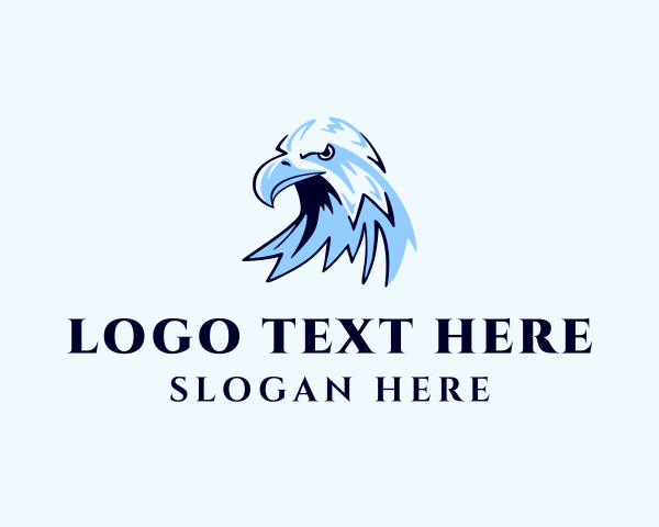 Avian - Eagle Bird Aviary logo design