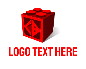 Brick - C & D Cube logo design