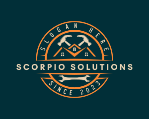 House Renovation Repair logo design