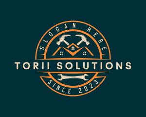 House Renovation Repair logo design