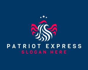 Patriot Eagle America logo design