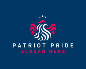 Patriot Eagle America logo design