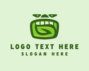 Character - Leaf Mexican Wrestler Mask logo design