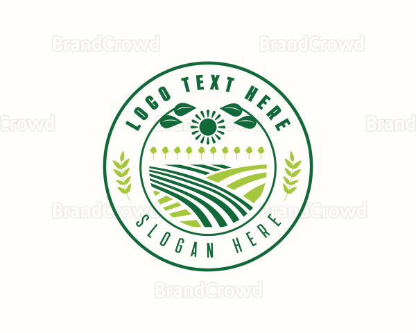 Plant Farm Greenery Logo