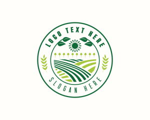 Field - Plant Farm Greenery logo design