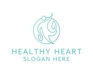 Healthy Person Wellness logo design