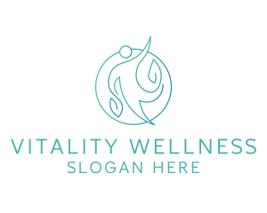 Healthy Person Wellness logo design