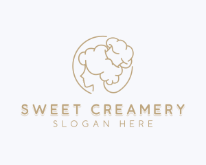 Feminine Chef Confectionery logo design