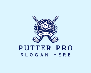 Golf Sports Tournament logo design