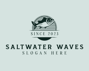 Saltwater - Freshwater Aquatic Fish logo design