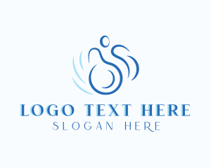 Organization - Wheelchair Disability Support logo design