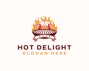 Beer Grill Restaurant logo design