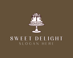 Wedding Cake Culinary logo design