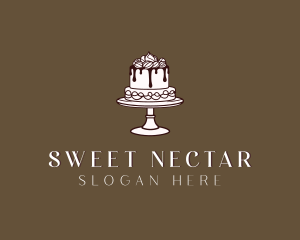 Wedding Cake Culinary logo design