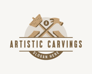 Carpentry Woodwork Workshop logo design