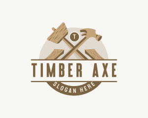 Carpentry Woodwork Workshop logo design