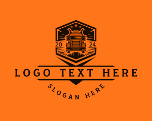 Haulage - Fast Truck Logistics logo design