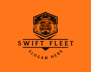Fleet - Fast Truck Logistics logo design