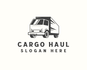 Transport Truck Logistics logo design