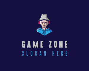 Gamer Guy Hoodie logo design