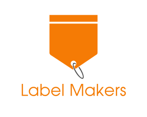 Label - Orange Price Tag logo design