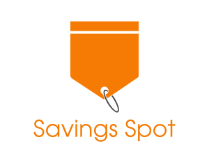 Bargain - Orange Price Tag logo design