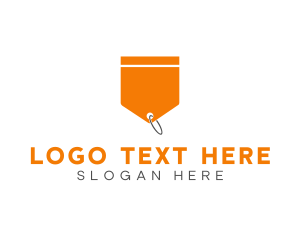 Label - Orange Price Tag logo design