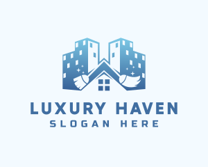 Condominium Property Cleaning logo design