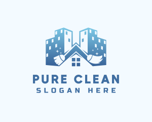 Condominium Property Cleaning logo design