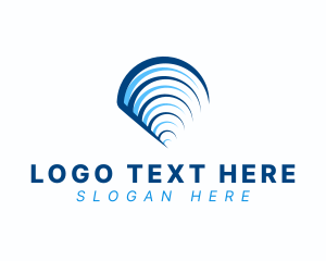 Signal - Wifi Signal Wave logo design