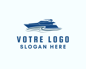 Vacation - Blue Cruise Travel logo design
