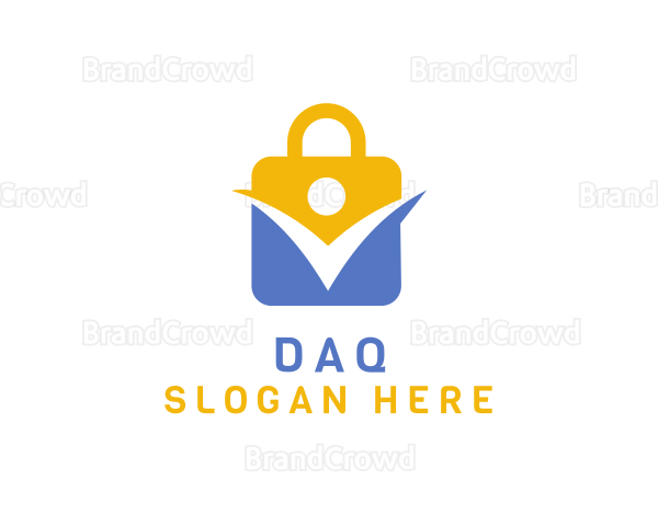 Padlock Person Security Logo