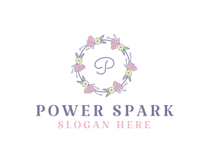 Bouquet - Flower Garland Wedding Planner logo design