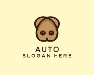 Stuffed - Teddy Bear Toy logo design