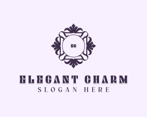 Floral Elegant Boutique logo design