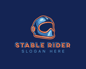 Headgear Helmet Rider logo design